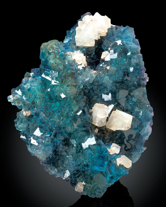 A amazing specimen of micro Fluorite crystals on matrix with quartz and mica 34 grams